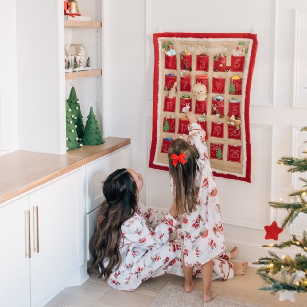 Pottery Barn Kids Woodland Advent Wall Hanging